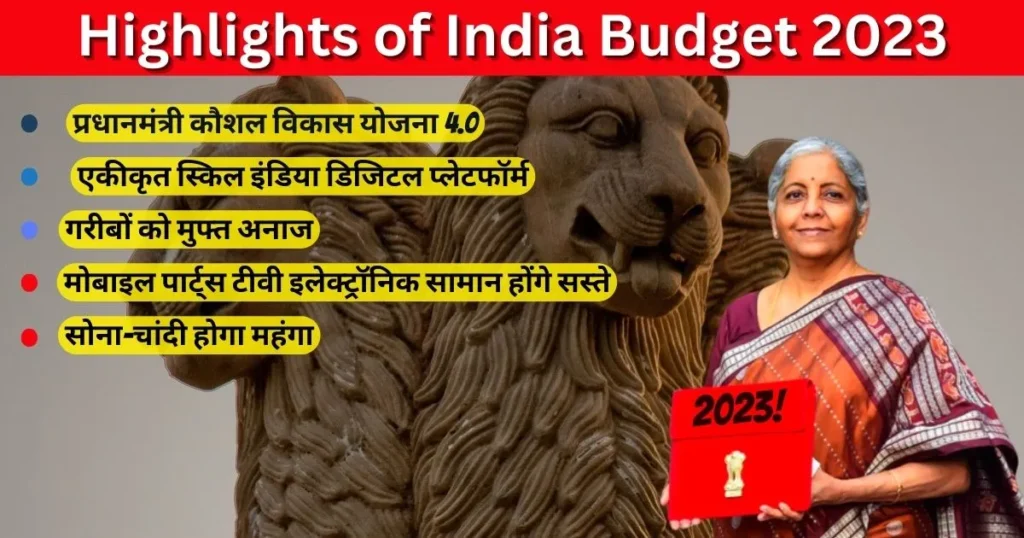Highlights of India Budget 2023
