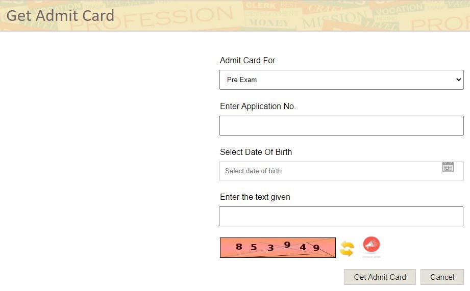 REET Mains Admit Card 2023